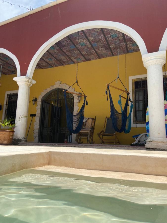 La Casa Rosal, Pool Villa แคมเปเช ภายนอก รูปภาพ
