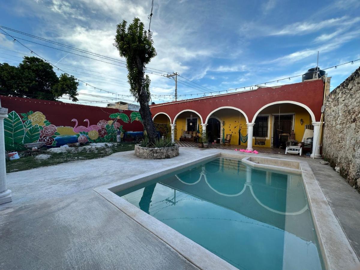 La Casa Rosal, Pool Villa แคมเปเช ภายนอก รูปภาพ