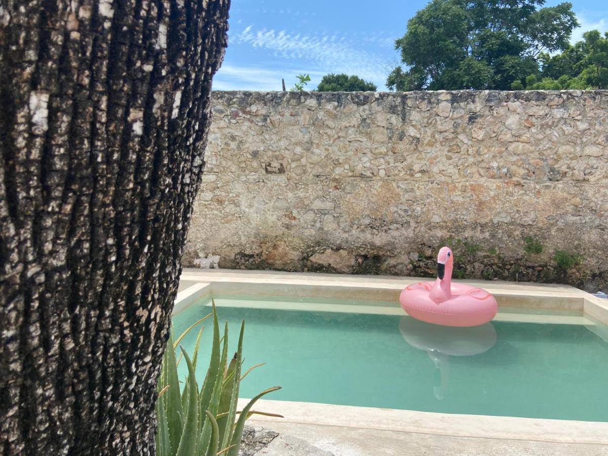 La Casa Rosal, Pool Villa แคมเปเช ภายนอก รูปภาพ